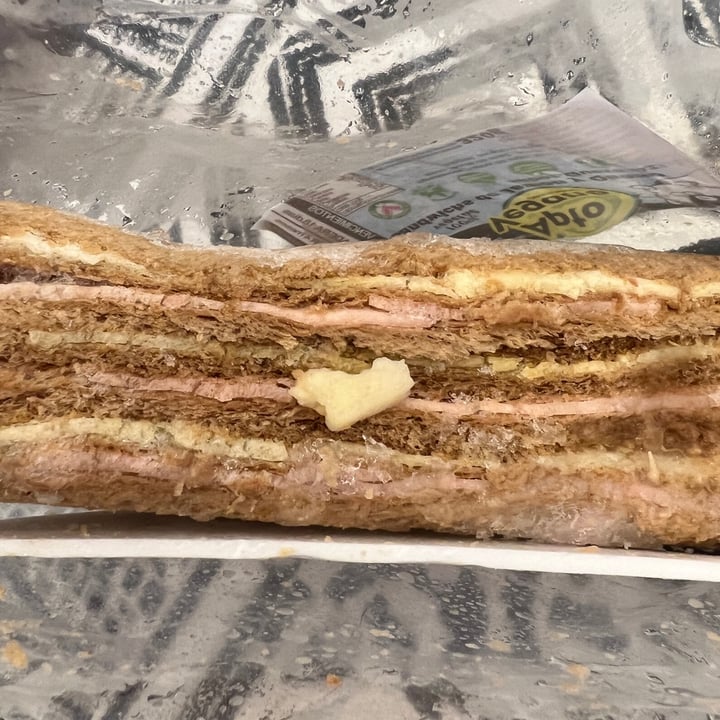 photo of Apto Vegano Consciente Sandwich de miga jamon y queso azul shared by @gaby-miss-x on  06 Jun 2023 - review