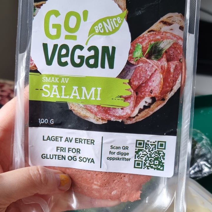 photo of go' vegan Salami shared by @carineandhulda on  02 Apr 2023 - review