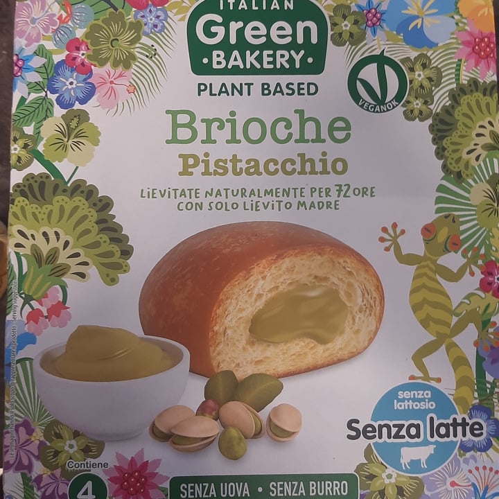photo of italian green bakery Brioche Pistacchio shared by @mariarcaveg on  20 May 2023 - review