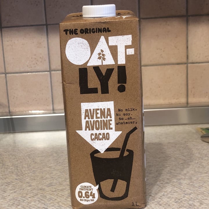 photo of Oatly Bevanda di avena al cioccolato shared by @federex7 on  31 Mar 2023 - review