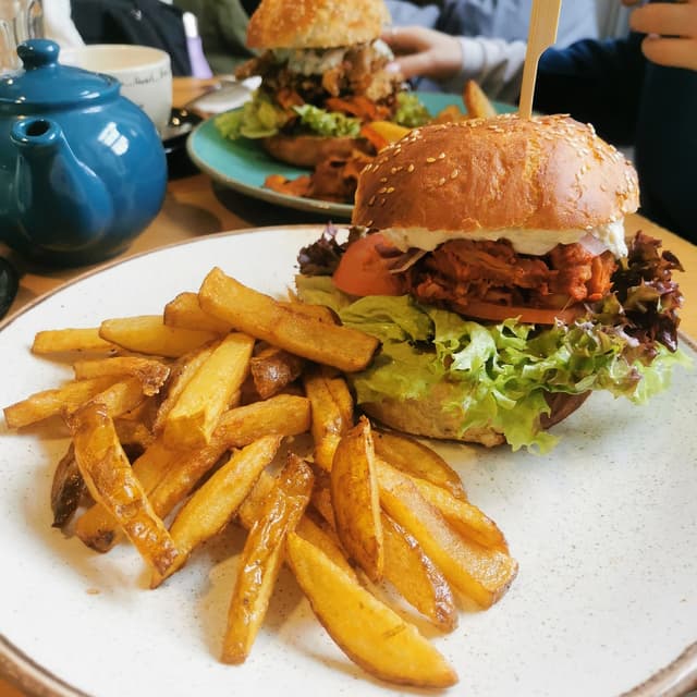 Photo of the dish “Pulled Jackfruit Burger”