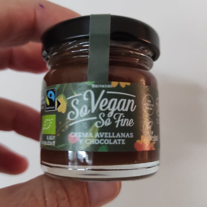 photo of Brinkers So vegan so fein Nuss-Nougat shared by @viajeracronica on  05 Feb 2023 - review