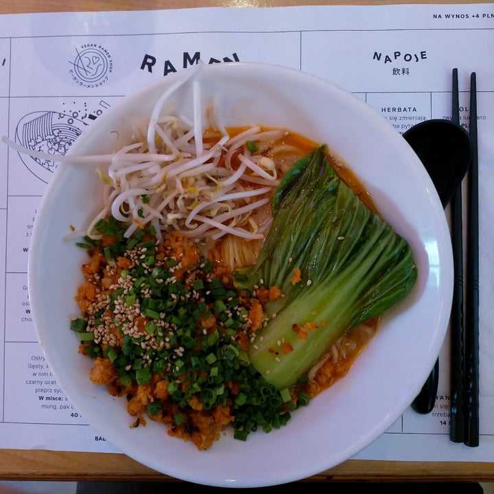 photo of Vegan Ramen Shop Muranów Tantan-men shared by @sammal on  18 Jun 2023 - review