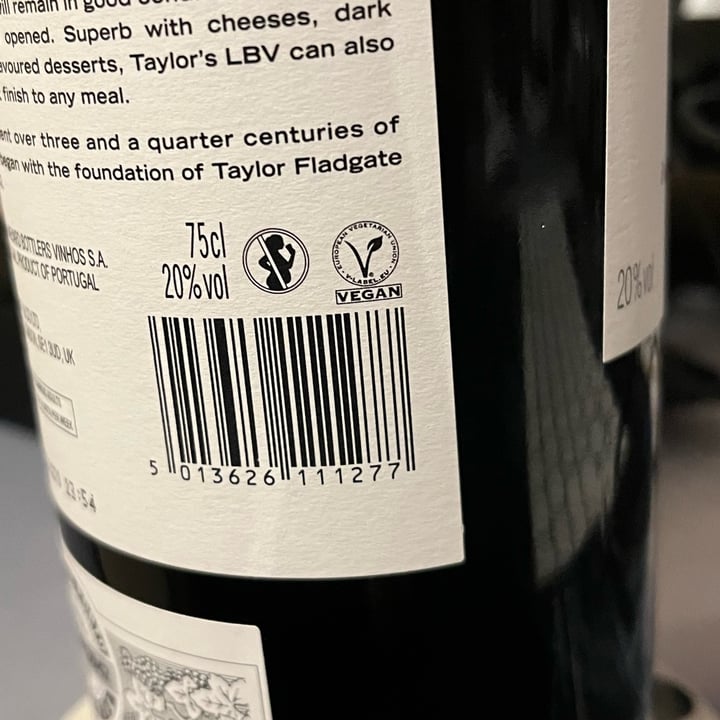 photo of Taylor Fladgate Taylor’s Late Bottled Vintage Port shared by @ameriamber on  21 Jan 2023 - review