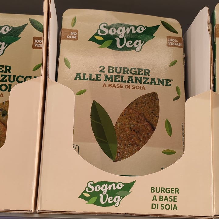 photo of Sogno Veg  - burger soia Burger Melanzane shared by @veraviale on  23 Feb 2023 - review