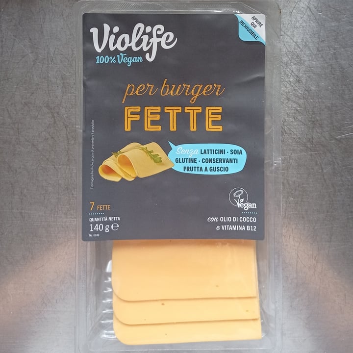 photo of Violife Fette per burger shared by @piumy1983 on  07 Mar 2023 - review