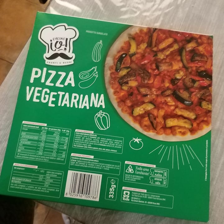 photo of CucinoIo! Pizza Vegetariana shared by @elele95 on  04 Mar 2023 - review