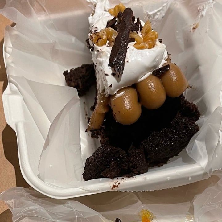 photo of Gordo Vegano Torta Brownie De Chocolate (sin Tacc) shared by @inespressable on  01 Jul 2023 - review