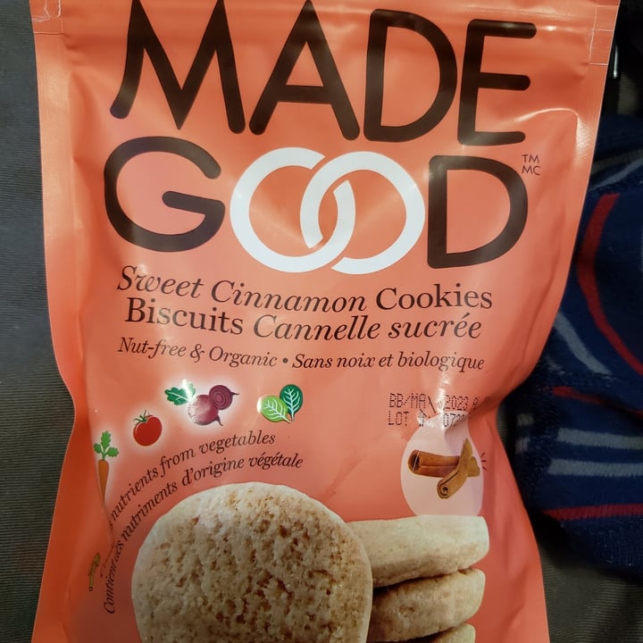 photo of Made Good Cinnamon Sugar Cookies shared by @alexfoisy on  15 May 2023 - review