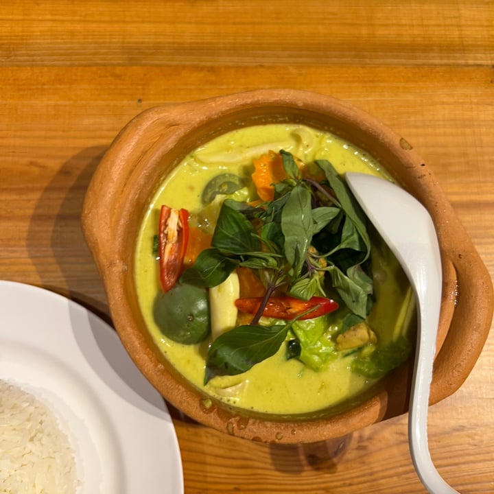 photo of Sawasdee Thai Restaurant Vegan Green Curry shared by @wathoney on  01 Apr 2023 - review