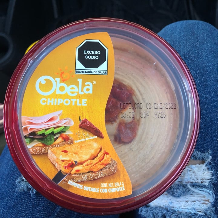 photo of Obela Hummus Chipotle shared by @marisel on  07 Jan 2023 - review