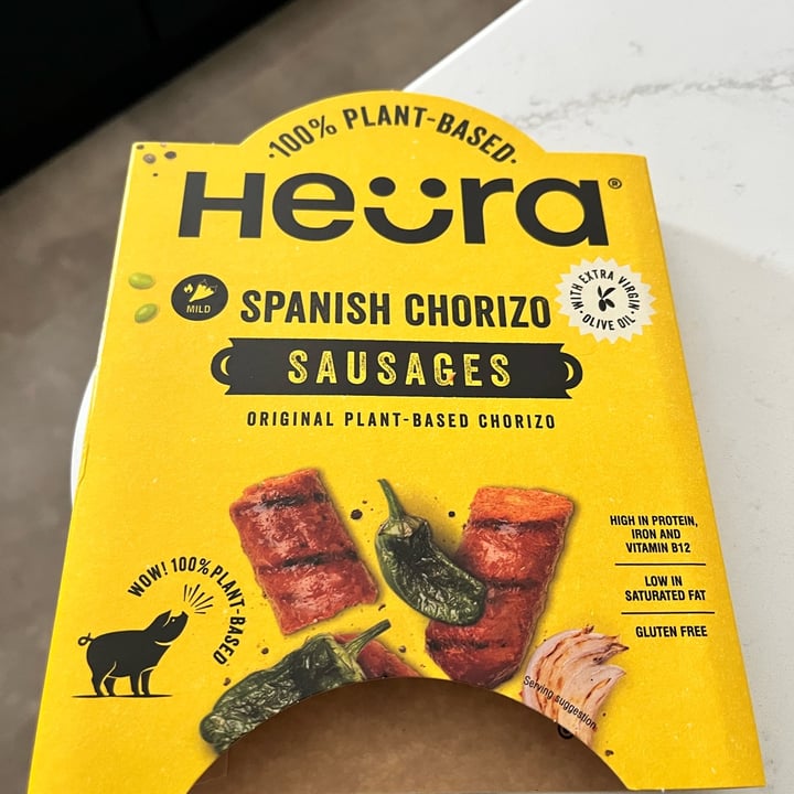 photo of Heura Spanish chorizo sausages shared by @hypnicol on  08 Apr 2023 - review
