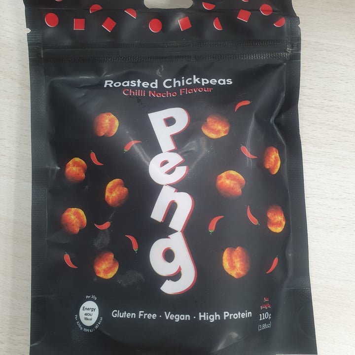 photo of Peng Peng Roasted Chickpea Chilli Nacho Flavour shared by @mushroomtarian on  26 Mar 2023 - review
