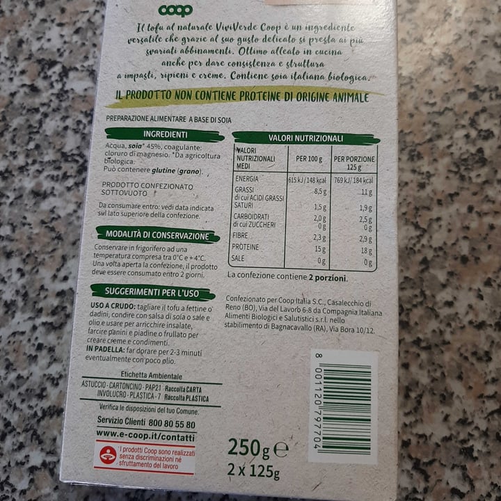 photo of Vivi Verde Coop Tofu shared by @barbarellaap on  15 Mar 2023 - review