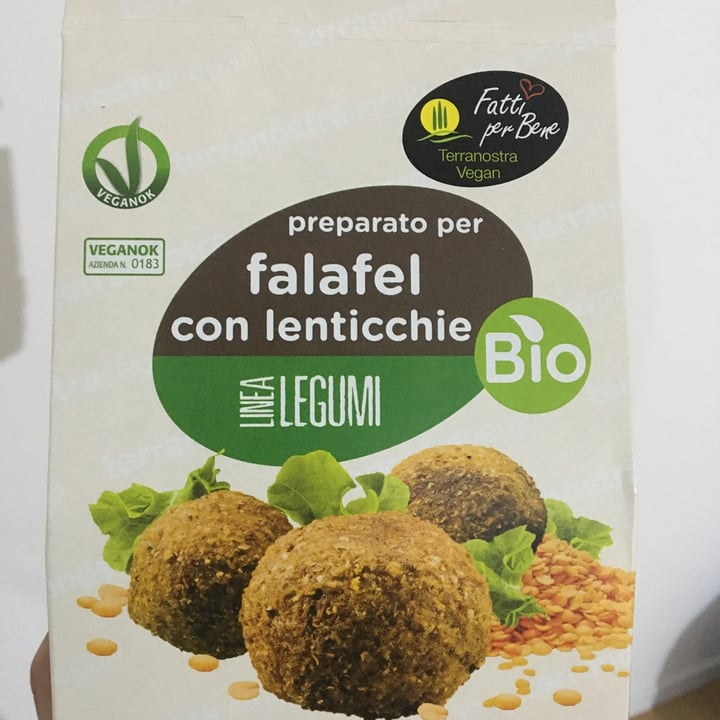 photo of Terranostra Vegan Preparato per falafel con lenticchie shared by @huliet on  07 Jan 2023 - review