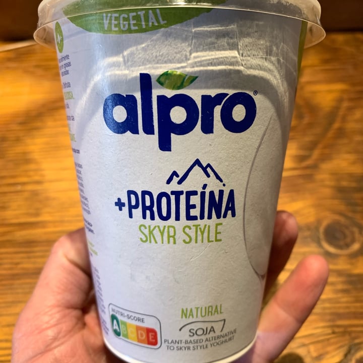 photo of Alpro Iogurt natural +proteïna Skyr style shared by @rebeccaevelewis on  29 Jun 2023 - review