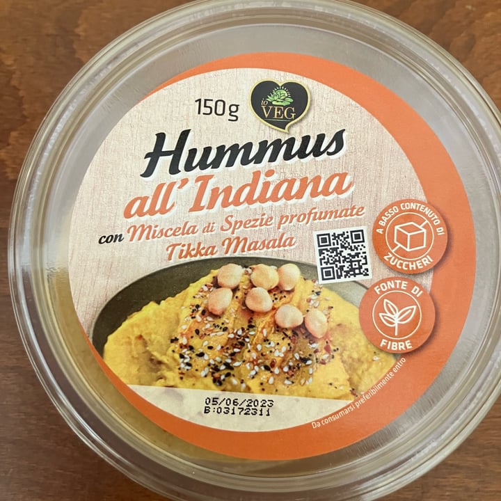 photo of ioVEG hummus all'indiana shared by @beuzza on  01 Jun 2023 - review