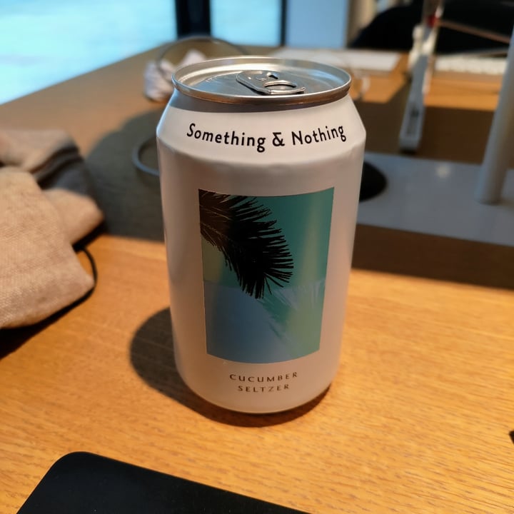 photo of Something & Nothing Cucumber Seltzer shared by @stevenneoh on  28 Apr 2023 - review