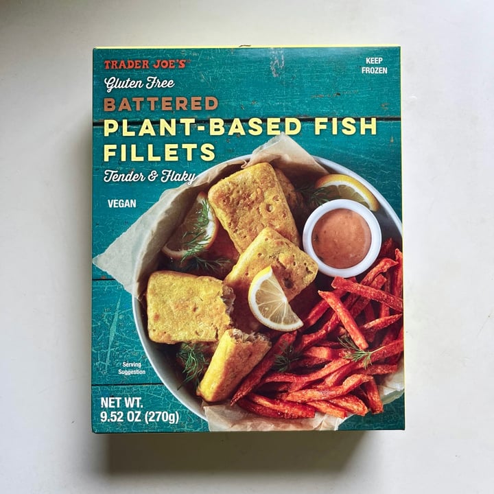 photo of Trader Joe's Battered Plant-Based Fish Fillets shared by @kyu on  19 May 2023 - review