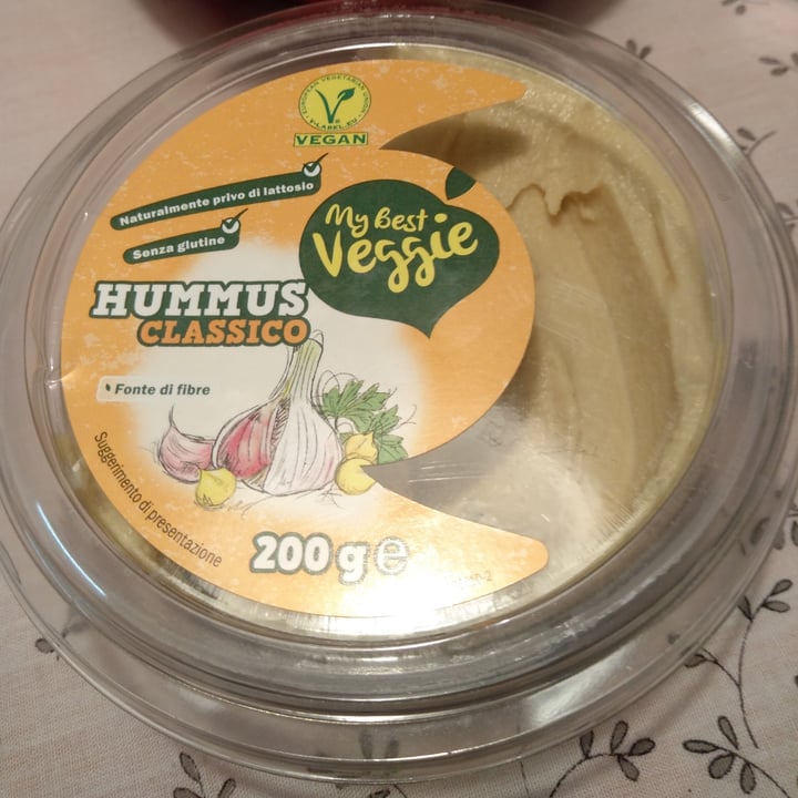 photo of My Best Veggie Hummus classico shared by @danidemartini on  13 Mar 2023 - review