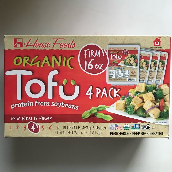 photo of House Foods Organic Firm Tofu shared by @kyu on  25 Mar 2023 - review