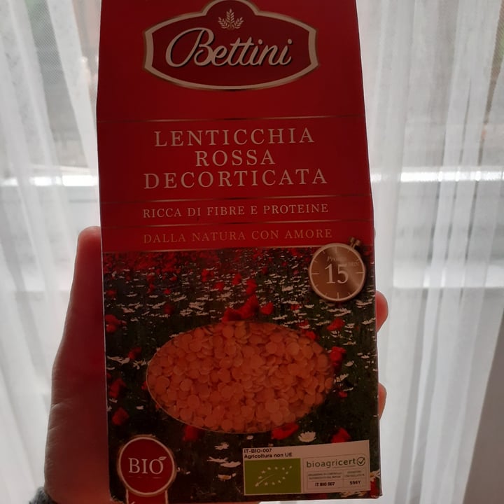 photo of Bettini lenticchie rosse decorticate shared by @cialu on  07 May 2023 - review