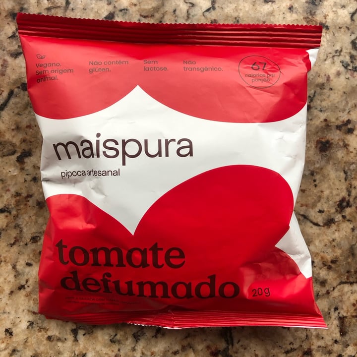 photo of Maïs pura Pipoca Artesanal Tomate Defumado shared by @michellesalles on  27 Apr 2023 - review