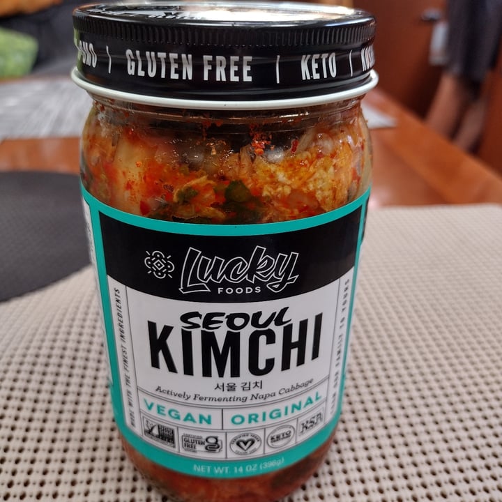 photo of Lucky Foods Seoul Vegan Original Kimchi shared by @vebren on  07 Jun 2023 - review