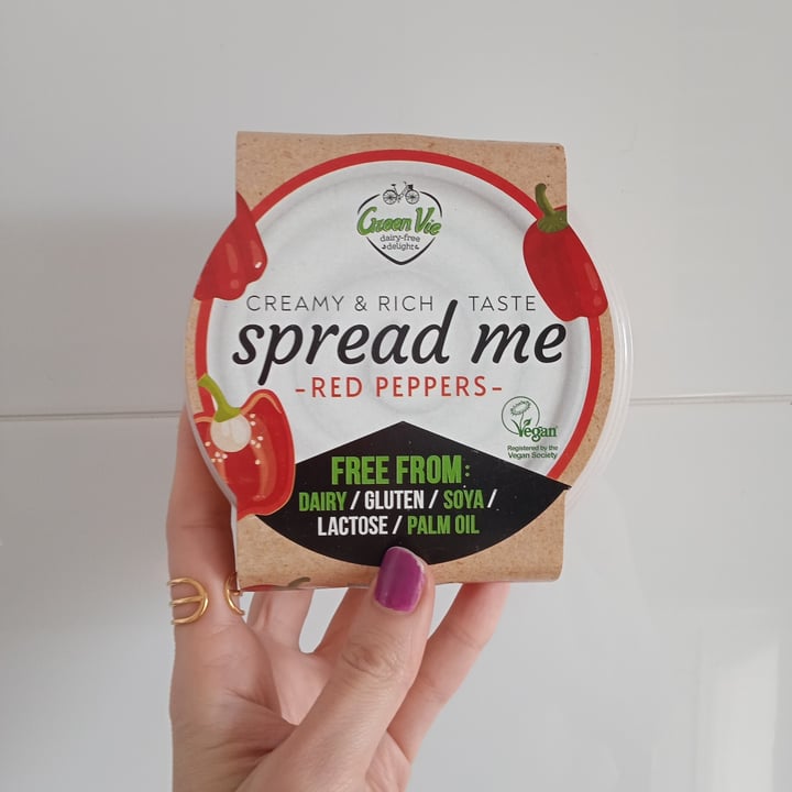 photo of GreenVie Foods Spread me red peppers shared by @paulis85 on  02 May 2023 - review