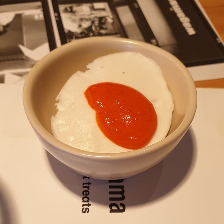 photo of wagamama coconut + sriracha vegan ‘egg’ shared by @soadledroses on  05 Mar 2023 - review