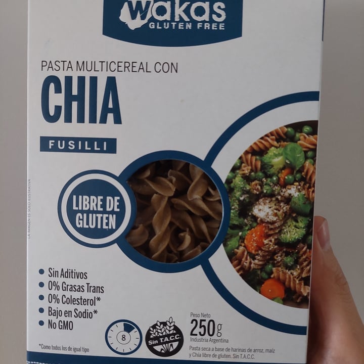 photo of Wakas Pasta Multicereal con Chia shared by @flay on  08 Feb 2023 - review