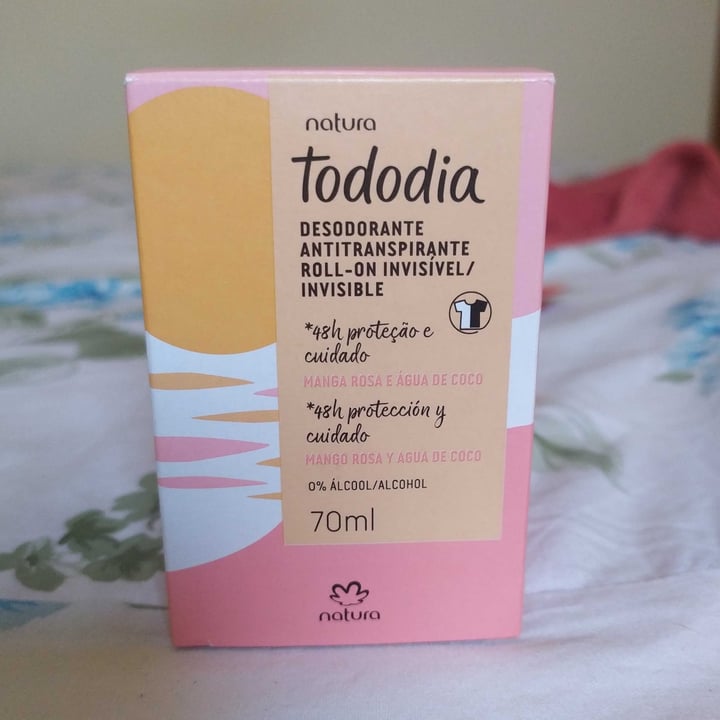 photo of Natura Desodorante manga rosa e água de coco shared by @samarademoura on  15 May 2023 - review
