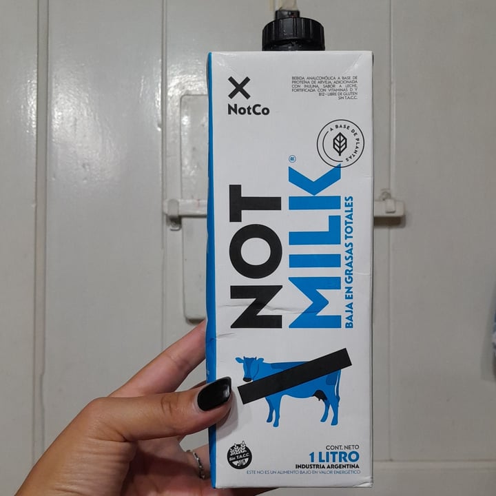 photo of NotCo Not Milk 1.5% Teor de Gordura shared by @leivavanita on  13 Mar 2023 - review