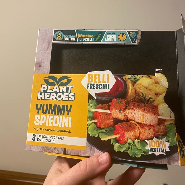 photo of Plant Heroes Yummy Spiedini shared by @sarasenzaglutine on  22 Jan 2023 - review