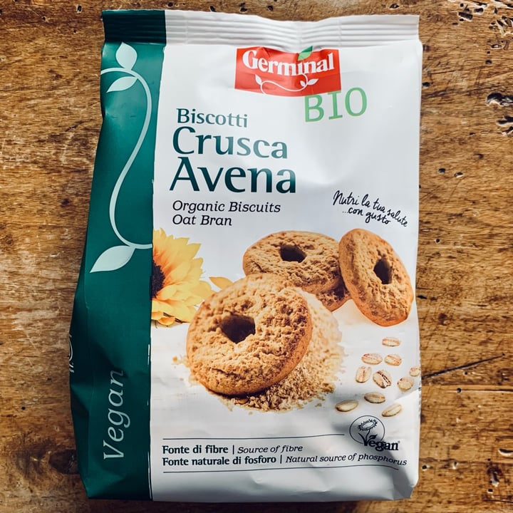 photo of Germinal Bio Biscotti crusca avena shared by @calcabrina on  21 Feb 2023 - review