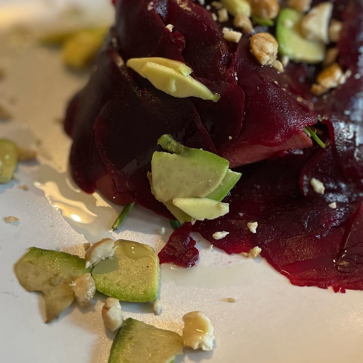 photo of Ma Va' ? Restaurant Roma Carpaccio of Beetrootr and Rocket salad with Avocado and Mopur shared by @loveg on  09 Feb 2023 - review