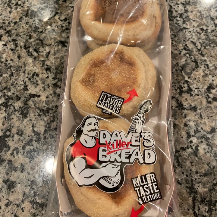 photo of Dave's Killer Bread Killer Classic English Muffin shared by @friendlyvegan on  13 Jan 2023 - review
