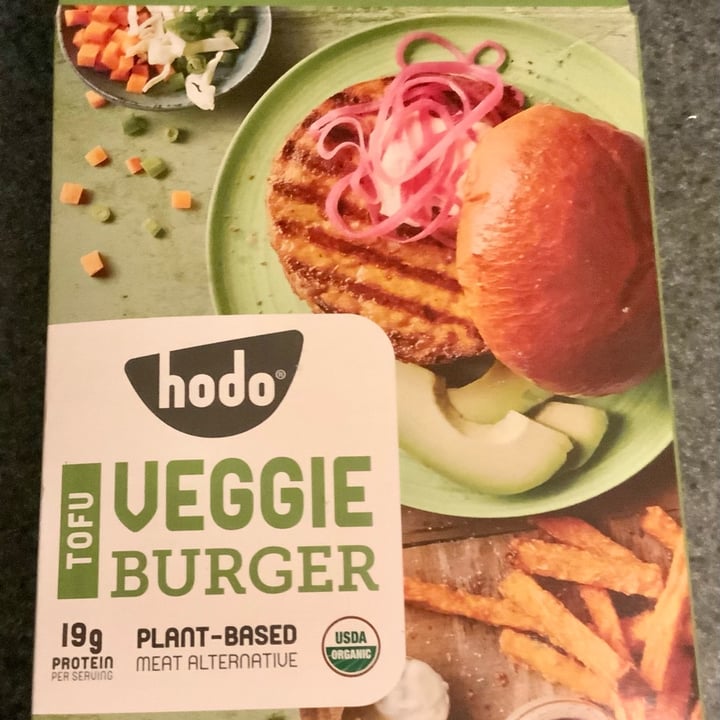 photo of Hodo Tofu Veggie Burger shared by @themindfulvegan on  24 May 2023 - review
