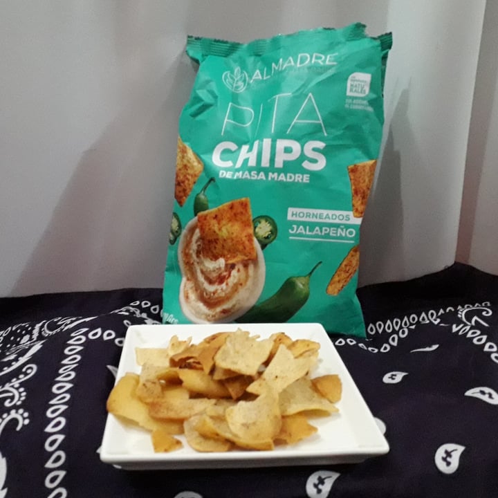 photo of Almadre Chips De Masa Madre Jalapeños shared by @pinkvegan85 on  12 Jun 2023 - review