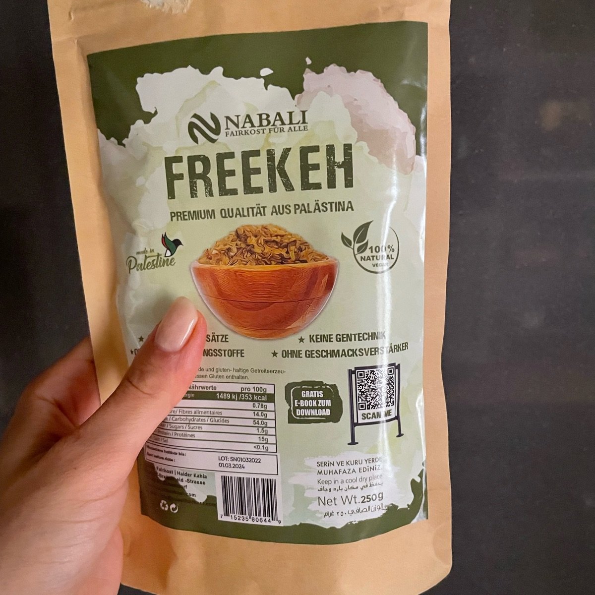 Freekeh from NABALI FAIRKOST - Vegan Product Reviews & Ratings | abillion