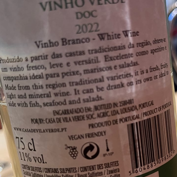 photo of Pluma vinho verde vinho verde shared by @rebeljana on  09 May 2023 - review