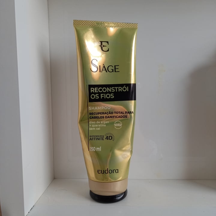 photo of Eudora Shampoo  Siàge Reconstrói Os Fios 200ml shared by @jaquelline on  26 Dec 2022 - review