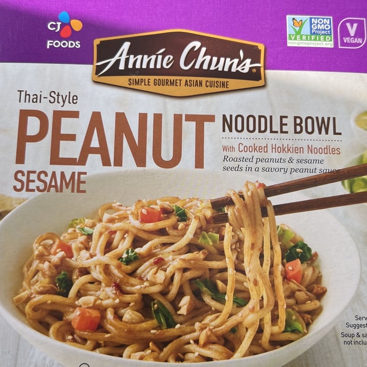 photo of Annie Chun's Annie Chun’s Thai Style Peanut Noodle Bowl shared by @ferinooshkhosravi on  20 Jan 2023 - review