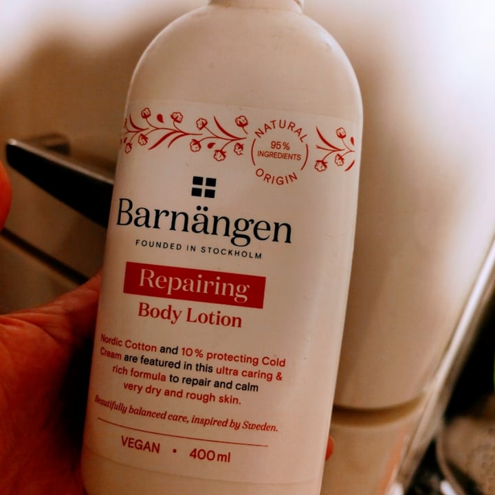 photo of Barnängen repairing Body Lotion shared by @dalaise on  08 Aug 2023 - review