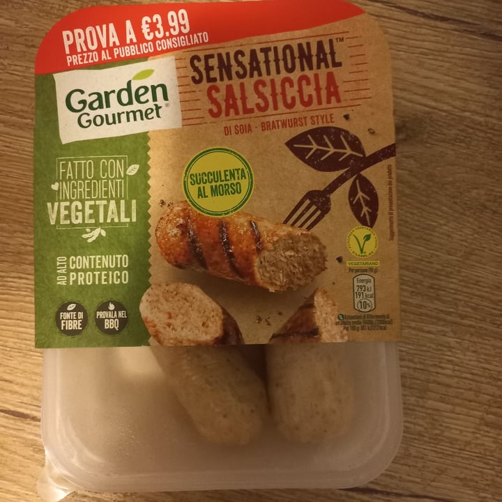 photo of Garden Gourmet Sensational Salsiccia shared by @drone53 on  05 Jul 2023 - review