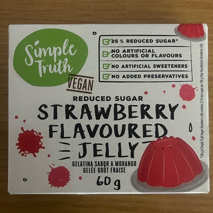 photo of Simple Truth Strawberry Flavoured Jelly shared by @alline on  28 May 2023 - review