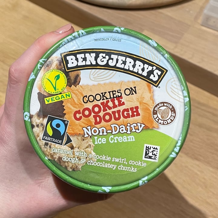 photo of Ben & Jerry's Cookies On Cookie Dough Non-Dairy Ice Cream shared by @lucyjseward on  09 Feb 2023 - review