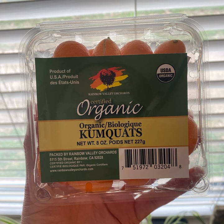 photo of Rainbow Valley Orchards Organic Kumquats shared by @thedarktower on  19 Feb 2023 - review