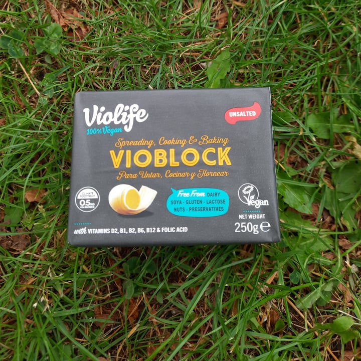 photo of Violife Vioblock unsalted shared by @itscristinaag on  08 Aug 2023 - review
