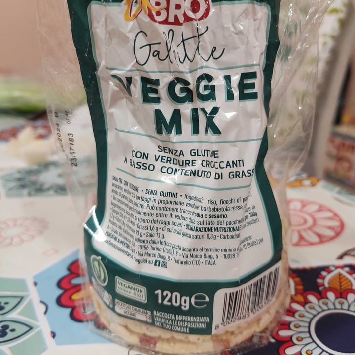 photo of Ok BRIO Gallette Veggie Mix shared by @barabba89 on  25 Apr 2023 - review